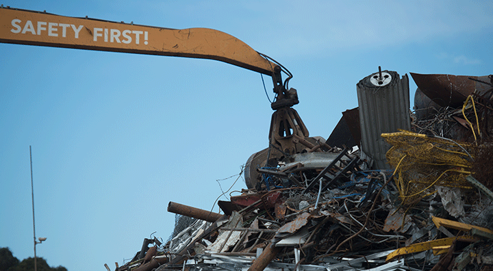 industrial site demolition